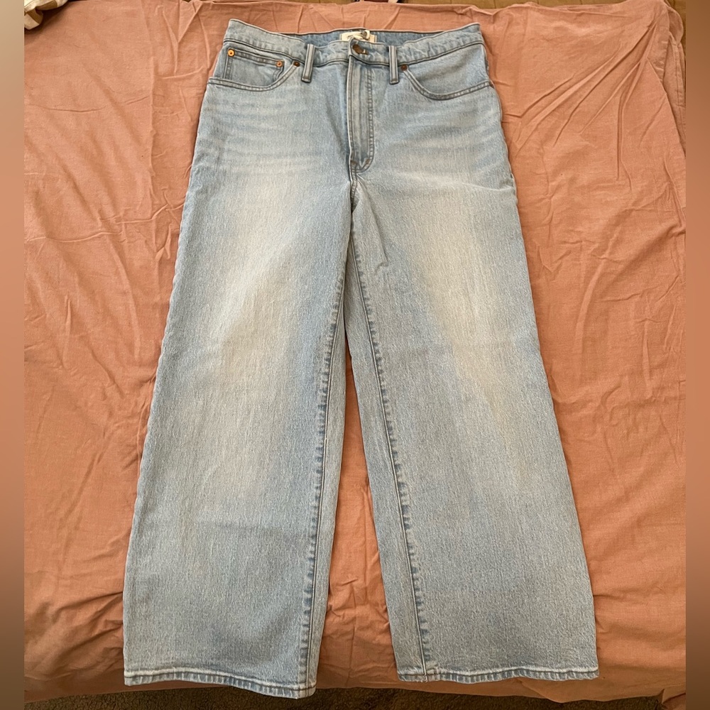 Madewell The Perfect Vintage Wide-Leg Crop Jean
